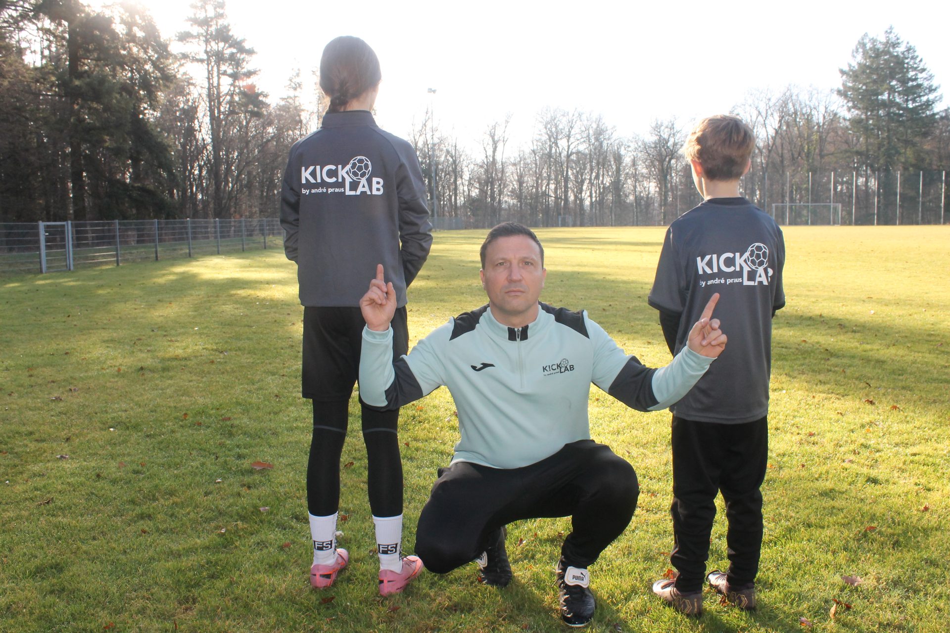 Teamszene mit André – KickLab Fußballtraining Eisingen